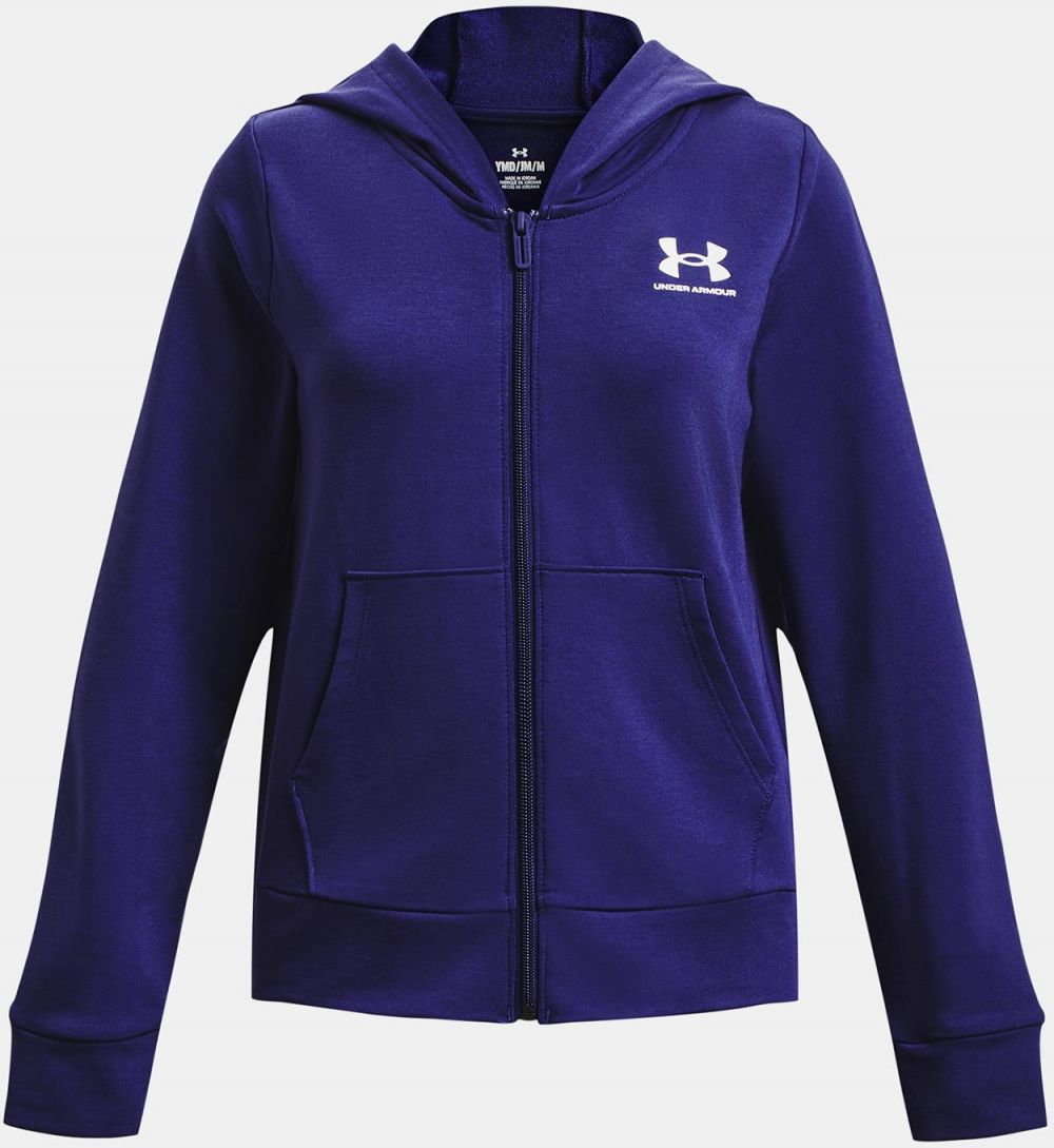 Mikina Under Armour UA Rival Terry FZ Hoodie-BLU