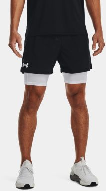 Nohavice a kraťasy pre mužov Under Armour - čierna