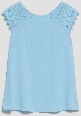 LADIES SHIRT L-KO-4031 PALE BLUE