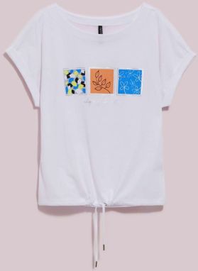 WOMEN'S T-SHIRT L-TS-4023 WHITE