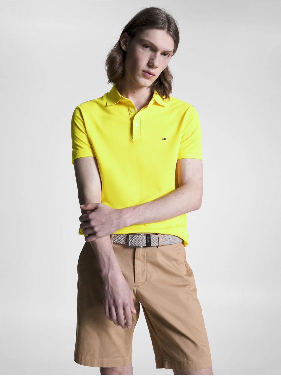 Polokošele pre mužov Tommy Hilfiger - žltá