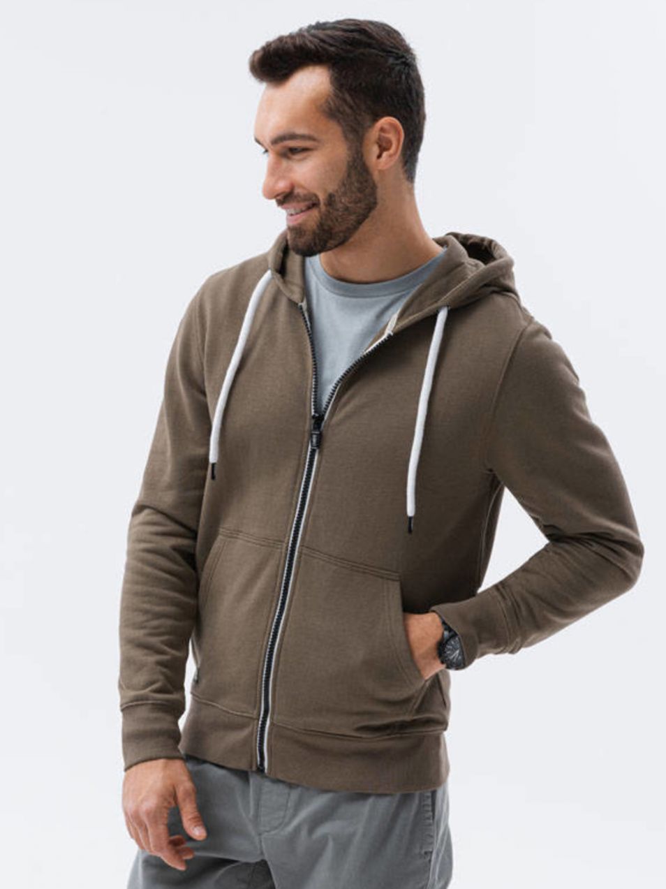 Pánska mikina Ombre Zip-Up