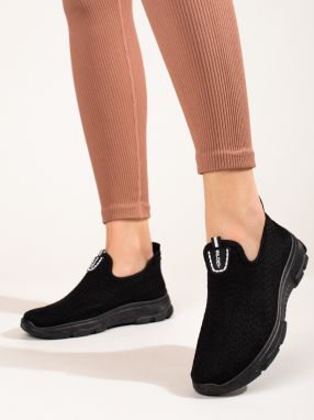 Slip-on sports shoes black Shelvt