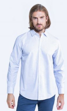 Košeľa Big Star Man's Shirt 141793 Cream-101