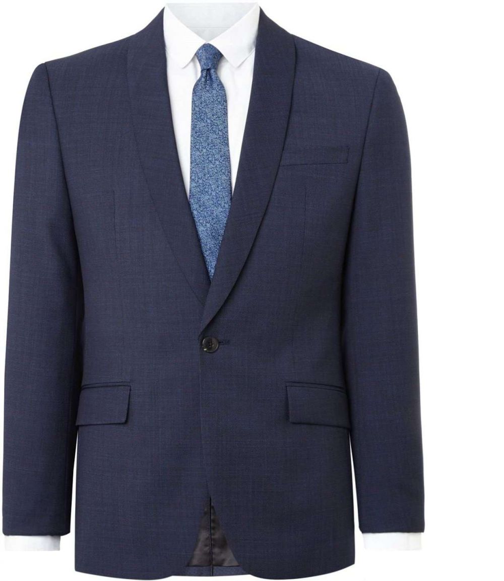 Kenneth Cole Henson Sako s Pindot vzorom a úzkym strihom