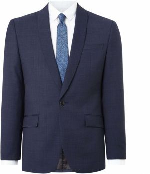 Kenneth Cole Henson Sako s Pindot vzorom a úzkym strihom