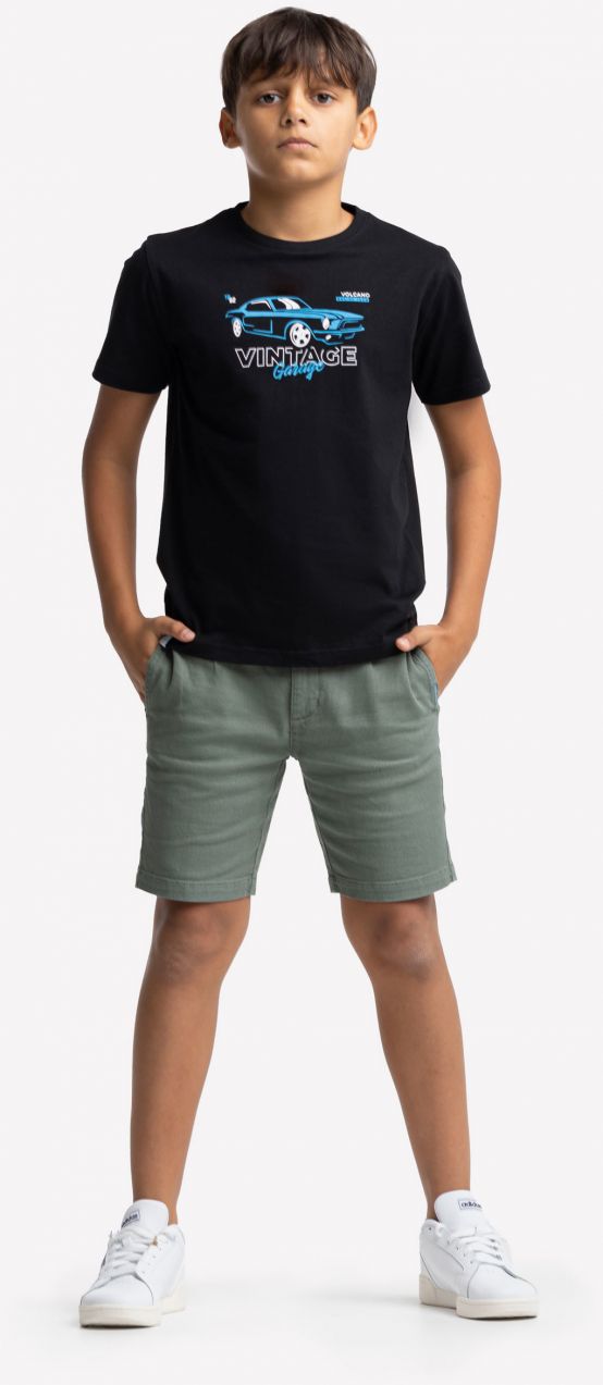 Volcano Kids's Regular T-Shirt T-Furios Junior B02416-S22