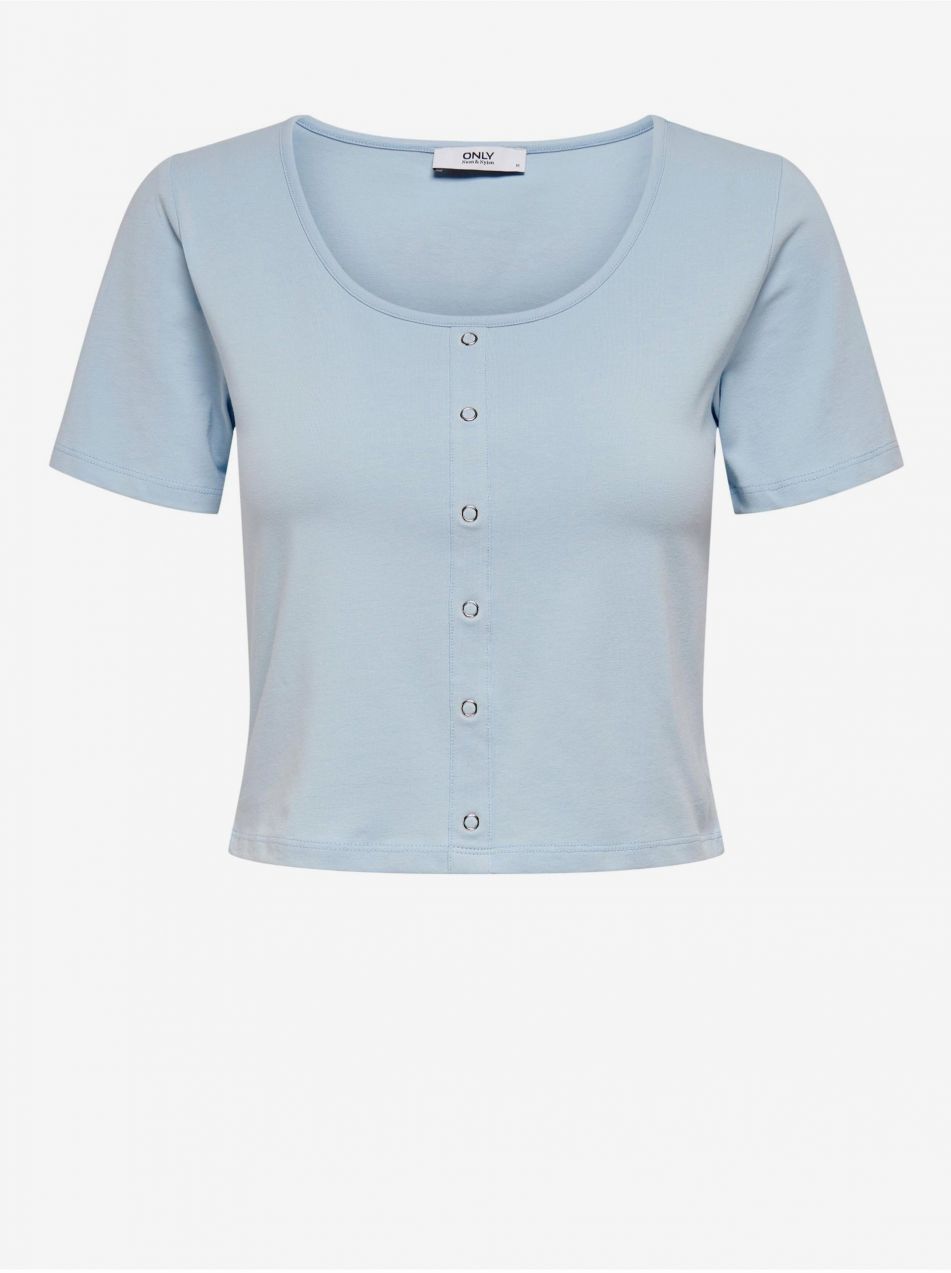 Svetlomodrý crop top ONLY Penelope