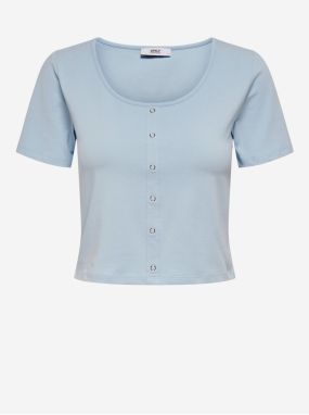 Svetlomodrý crop top ONLY Penelope