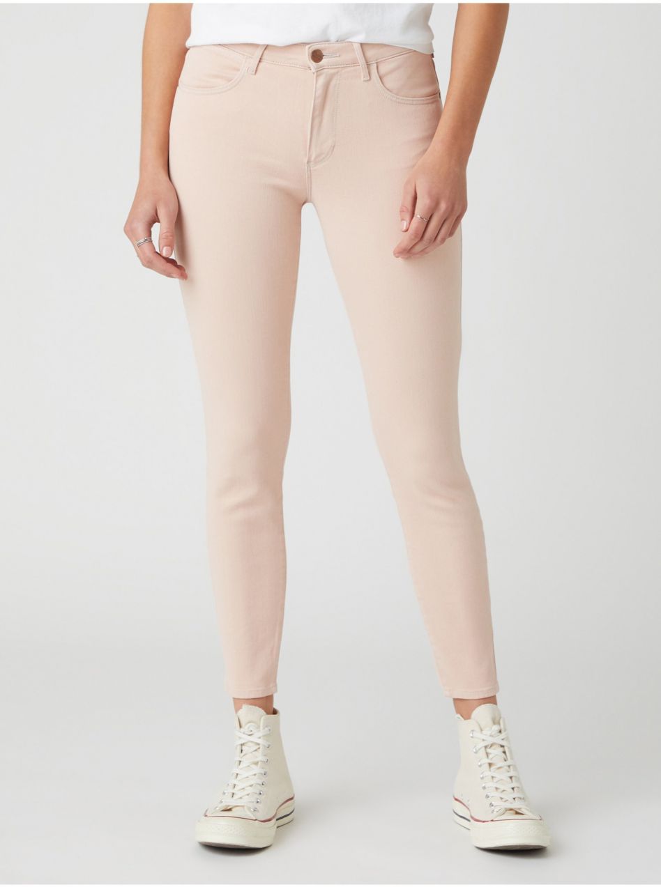 Skinny fit pre ženy Wrangler - ružová
