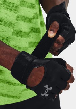 Rukavice Under Armour M's Weightlifting Gloves - čierna