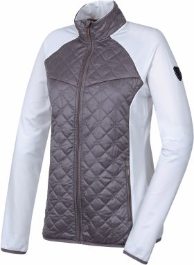 Women's sweatshirt Hannah ELSA bright white/zinc