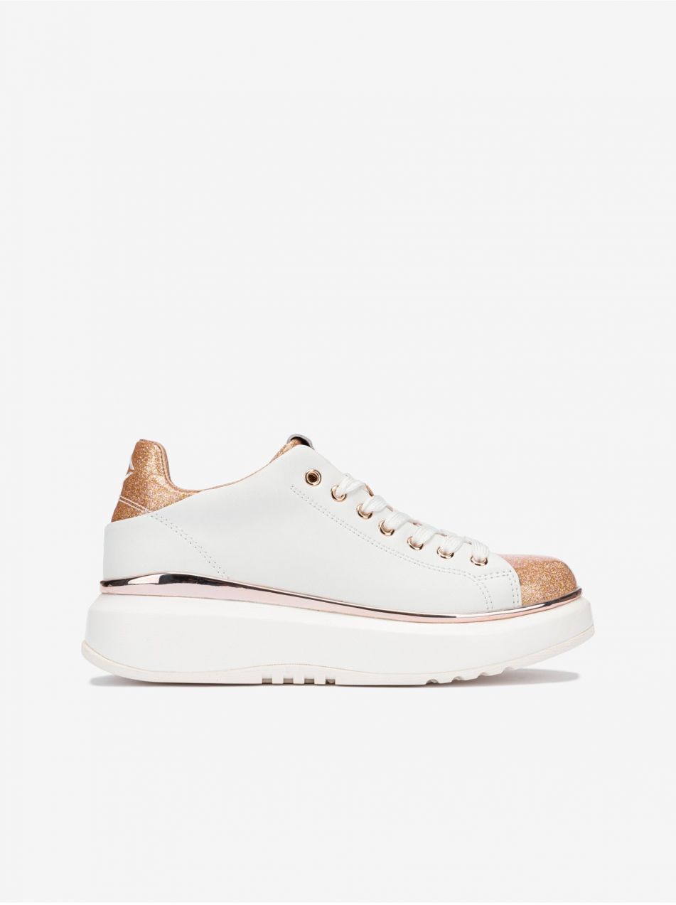 Tenisky, espadrilky pre mužov Replay - biela, zlatá