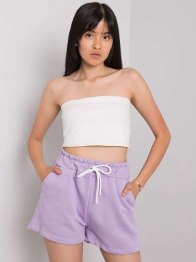 Light purple Casual Shorts Reya RUE PARIS