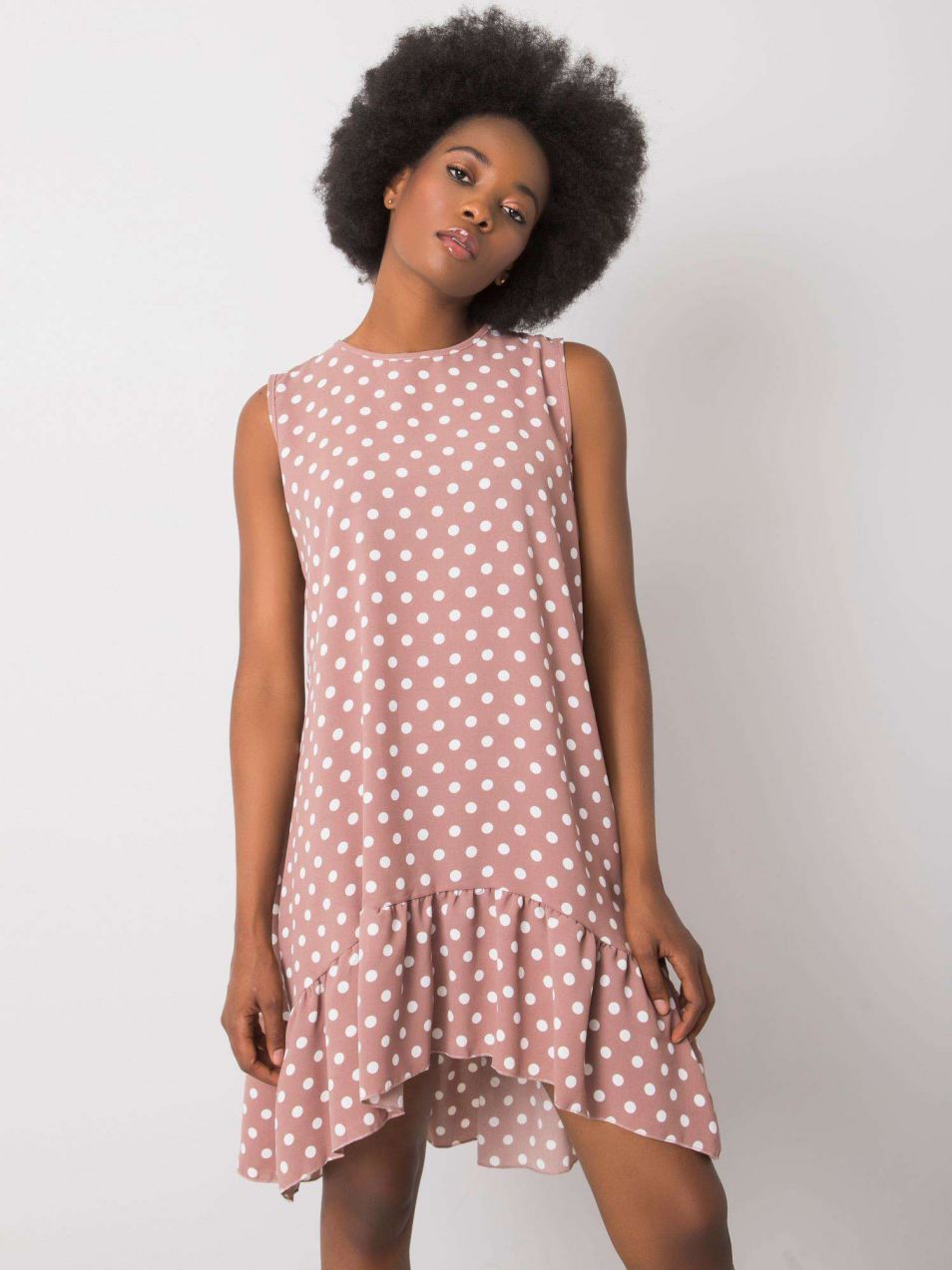 Dámske šaty Fashionhunters Polka Dot