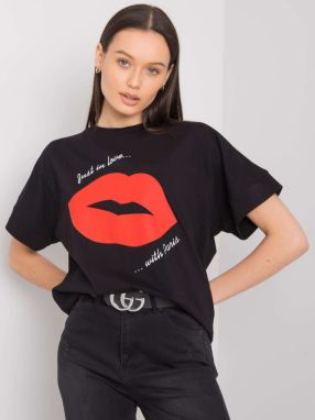 White T-shirt with print Caddy RUE PARIS