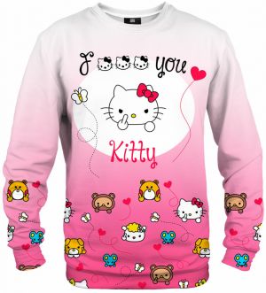 Sveter Mr. GUGU & Miss GO Unisex's Angry Kitty S-Pc2230