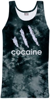 Pán GUGU a slečna GO Unisex High Tie Dye tielko tielka Tt-W-314 2098