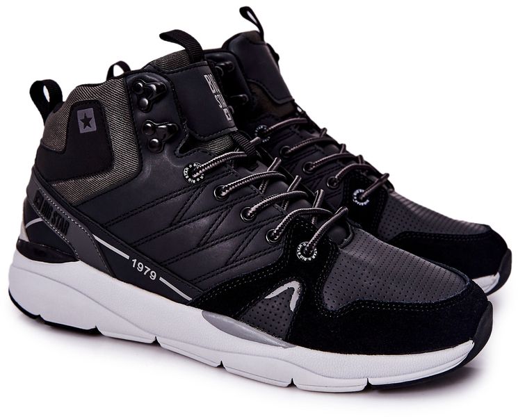 High Men's Sport Boots Big Star II174223 Black
