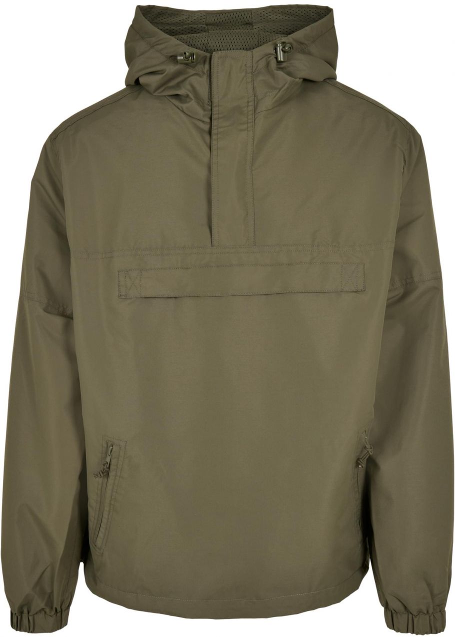 Summer Pull Over Jacket Olive