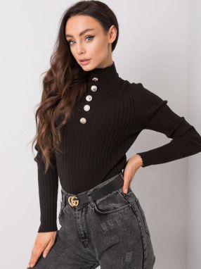 Black turtleneck Scarlett RUE PARIS