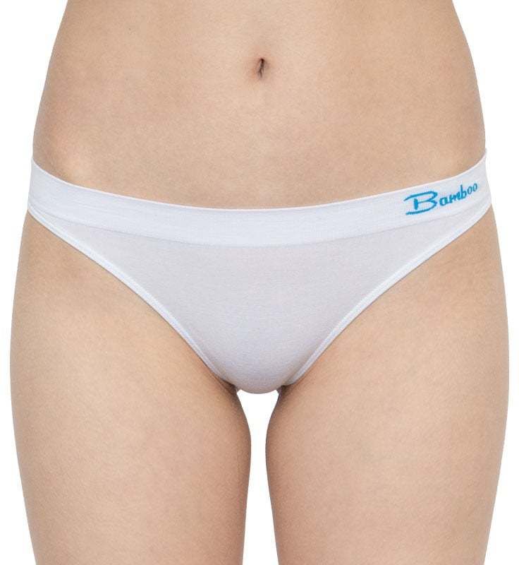 Dámske tangá Gina bambus biele