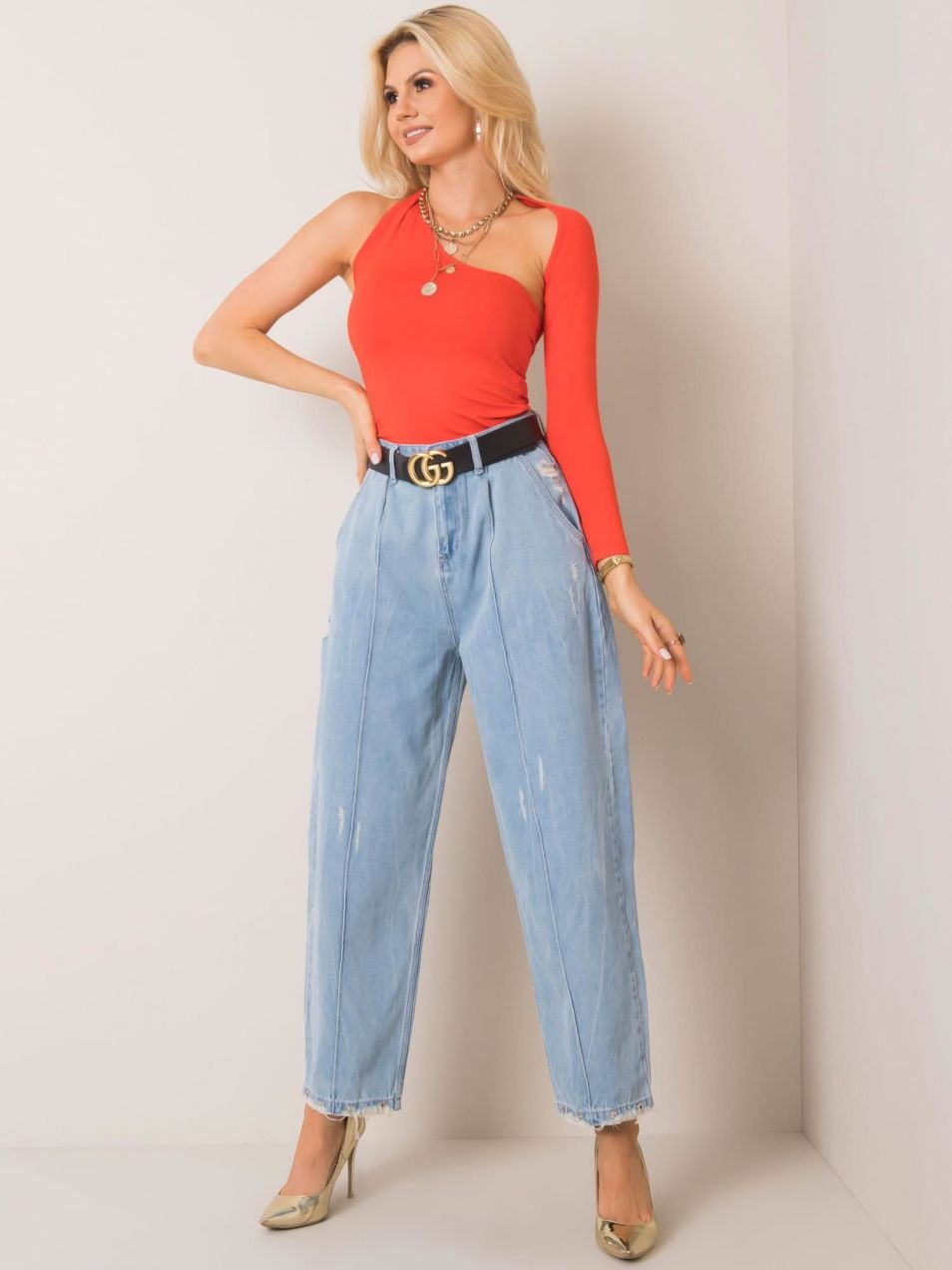 Light blue jeans Agnes RUE PARIS