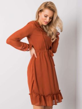 Brown dress by Oriane RUE PARIS