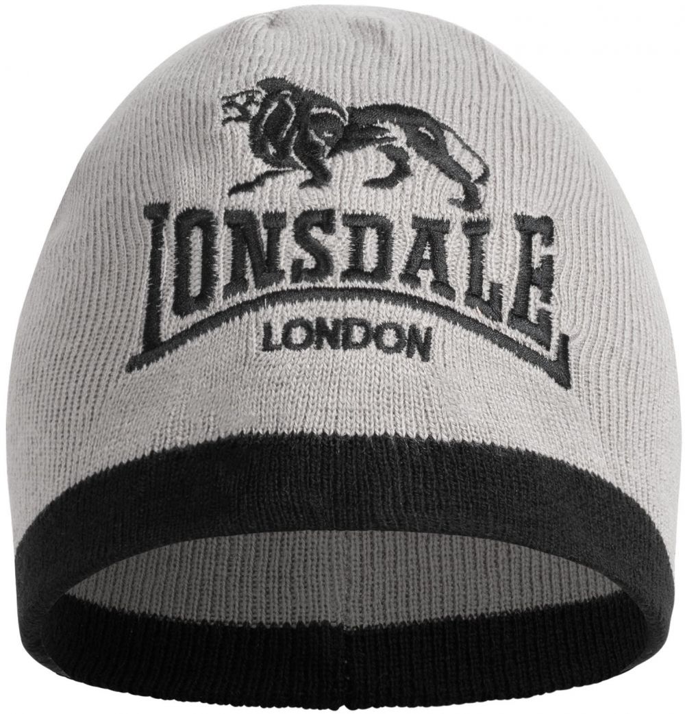 Čiapka Lonsdale 117339-Grey/Black