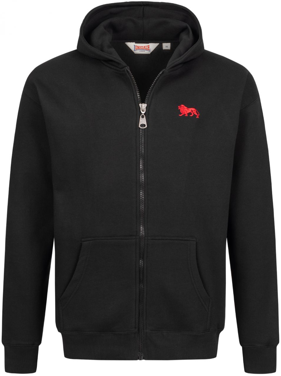 Lonsdale Men's hooded zipsweat jacket oversized
