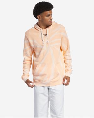 Mikiny s kapucou pre mužov Reebok Classic - oranžová