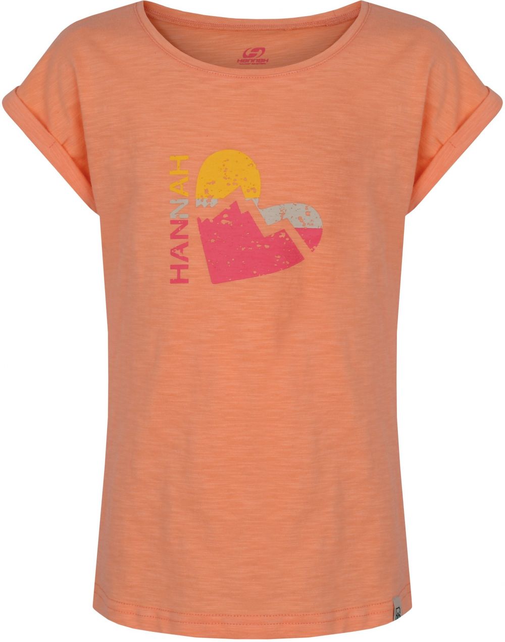Girls T-shirt Hannah KAIA JR cantaloupe