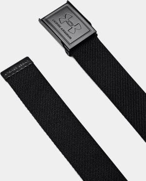 Opasok Under Armour M's Webbing Belt - čierna
