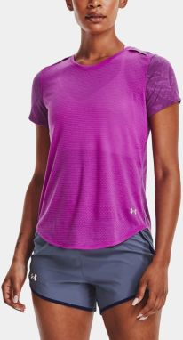 Tričko Under Armour UA Streaker SnowCloud SS-PPL - Dámske