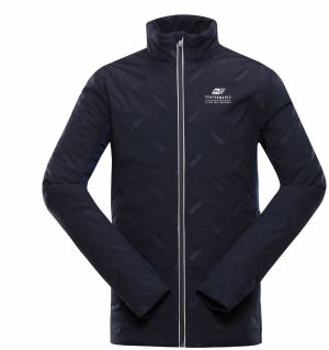 Tmavomodrá pánska outdoorová bunda s úpravou DWR ALPINE PRO Barit