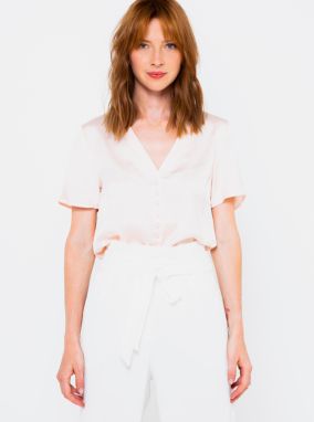 Svetloružová halenka CAMAIEU