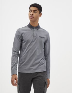 Pánske tričko s dlhým rukávom Celio Comfort