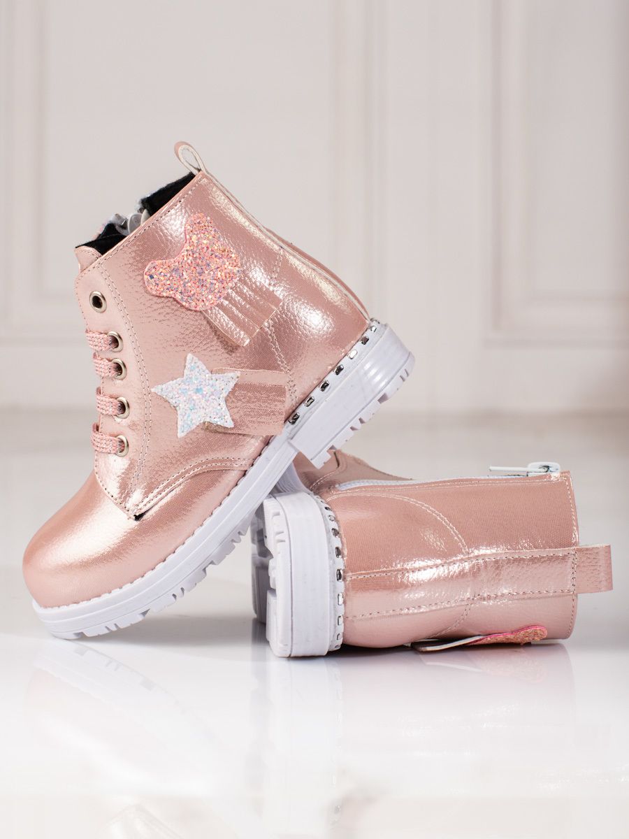 Girls' boots Shelvt pink
