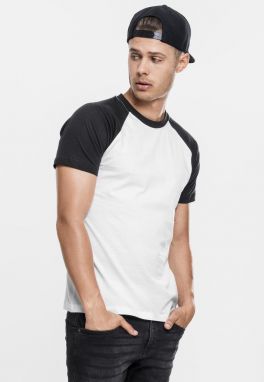 Raglan contrasting t-shirt wht/blk