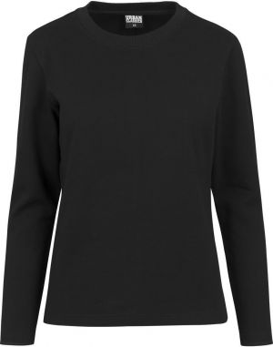 Women's Athletic Interlock Crewneck Black