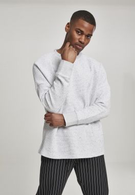 Cut on the sleeve Naps Interlock Crew light grey