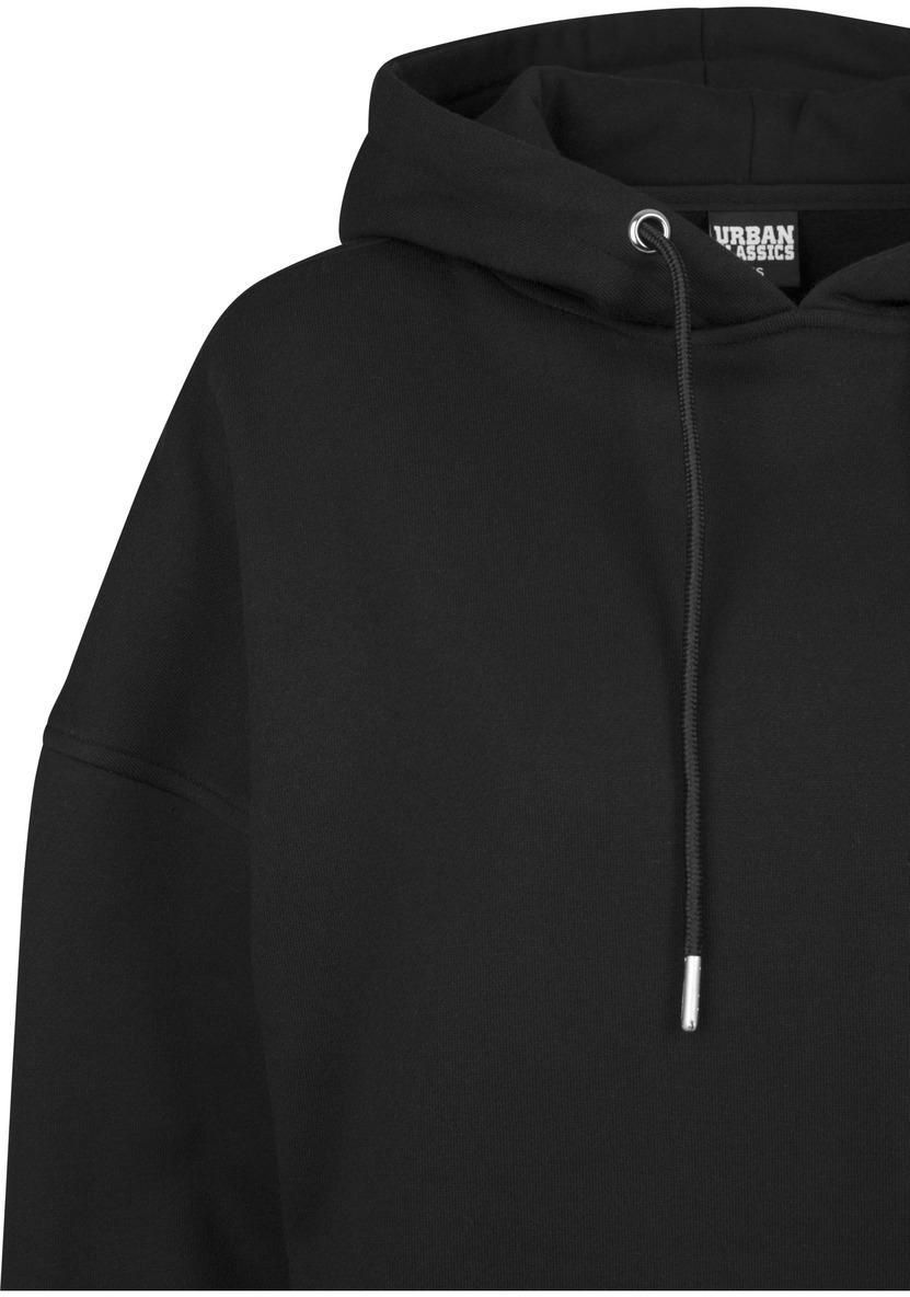 Women's hooded kimono black