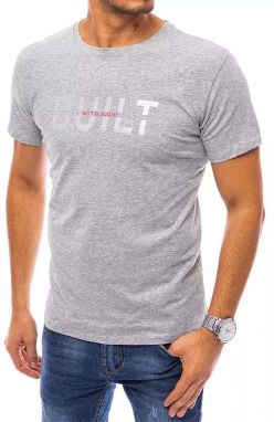 Light grey men's T-shirt Dstreet