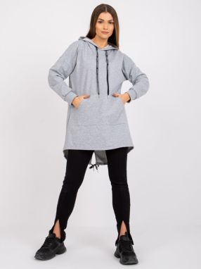Women's melange sweatshirt with Sophie print