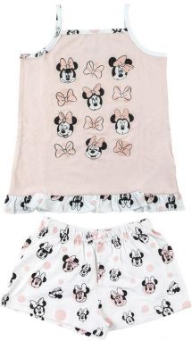 SHORT PAJAMAS SUSPENDERS SINGLE JERSEY MINNIE