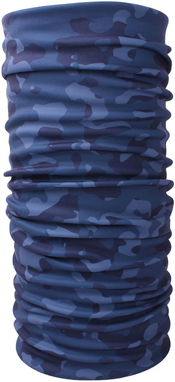 Multifunctional scarf HUSKY Procool blue camouflage