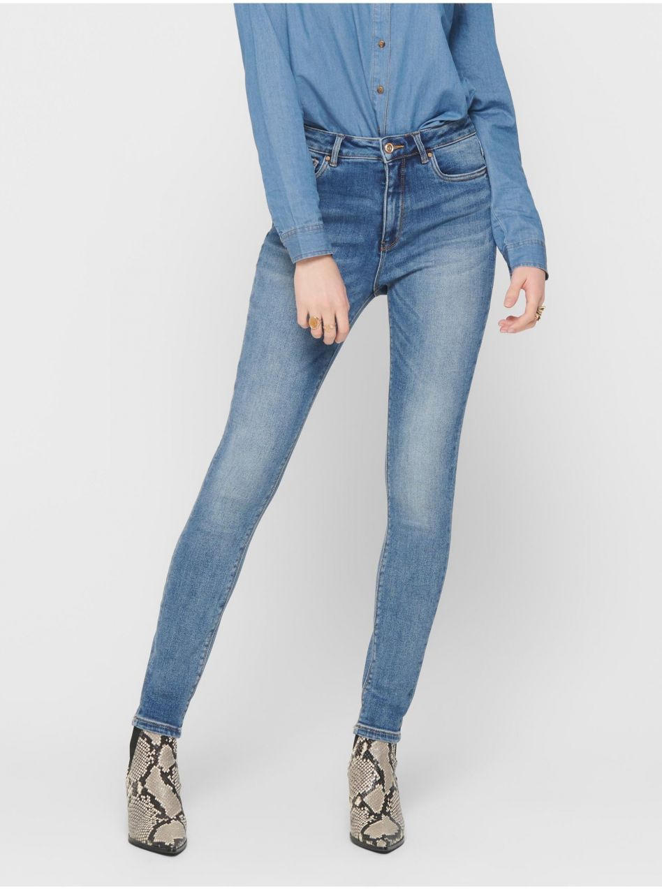 Modré ženy Skinny Fit džínsy IBA - ženy