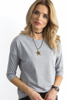 Gray April blouse