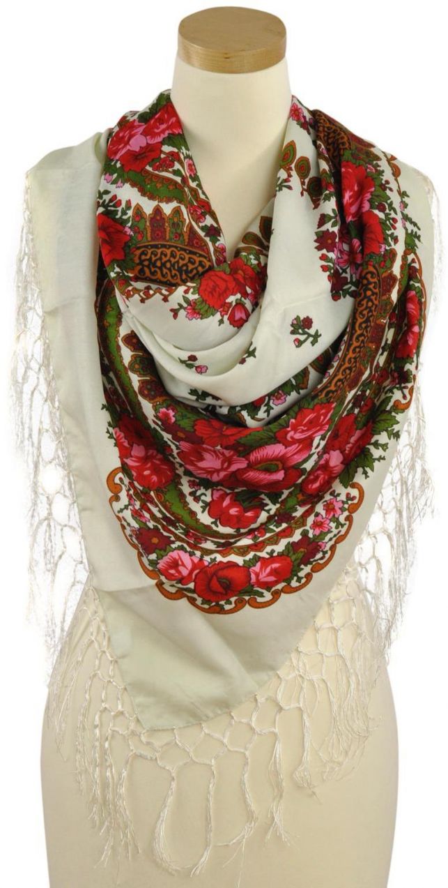 Šatka Art of Polo Art_Of_Polo_Shawl_Sz13023-2_White/Red