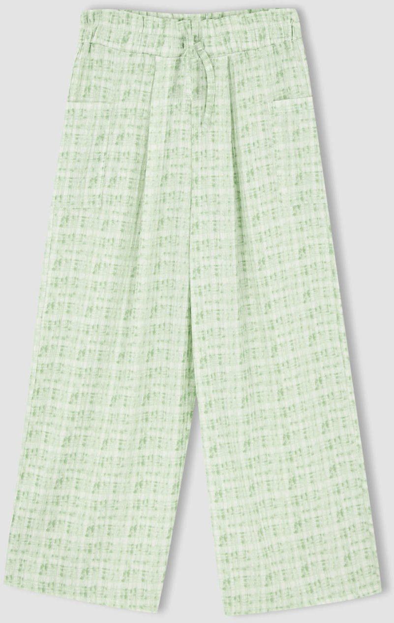DEFACTO Dievčenské nohavice s elastickým pásom a strihom culotte